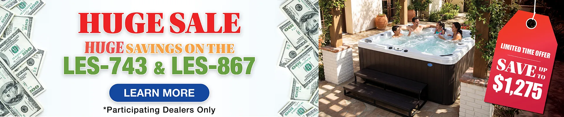 Calspas hot tub being used in a family setting - Martinsburg